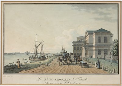 Vue du palais de Tauride - Benjamin Patersson