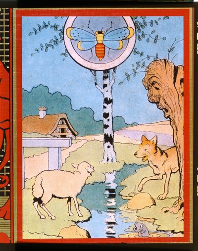 Illustration pour Le Loup et l