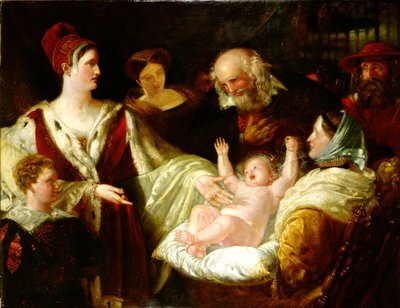 Marie Stuart enfant - Benjamin Robert Haydon