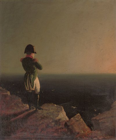Napoléon Bonaparte méditant à Sainte-Hélène, 1841 - Benjamin Robert Haydon