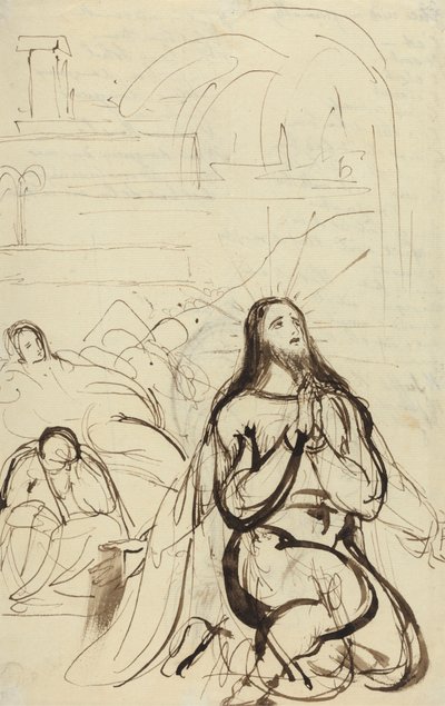 Étude pour, Agonie dans le Jardin - Benjamin Robert Haydon
