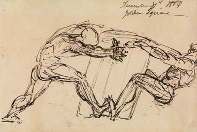 Étude de deux nus masculins - Benjamin Robert Haydon