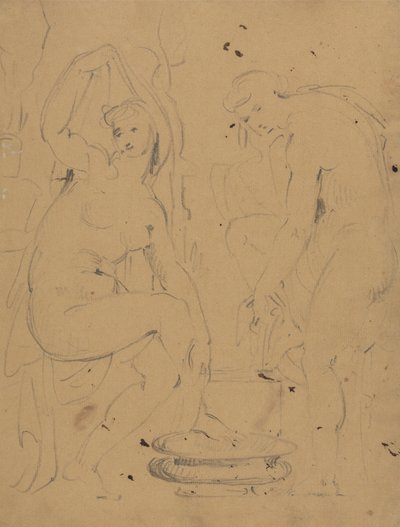 Étude de femmes se baignant - Benjamin Robert Haydon
