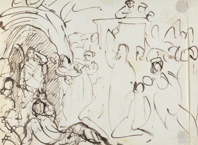 Étude de la résurrection de Lazare - Benjamin Robert Haydon