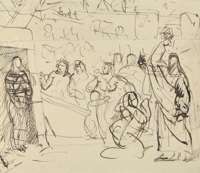 Étude de la résurrection de Lazare - Benjamin Robert Haydon