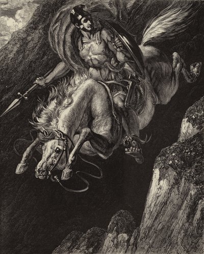 Marcus Curtius - Benjamin Robert after Haydon