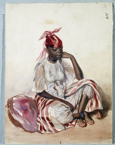 Négresse en costume - Benjamin Roubaud