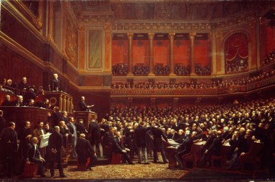 Louis Adolphe Thiers (1797-1877) proclamé Libérateur du Territoire lors de la session de l