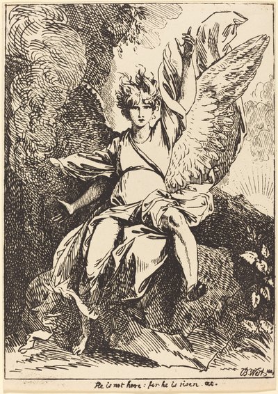 Ange de la Résurrection - Benjamin West