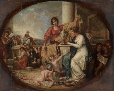 Manufacture britannique - Une esquisse - Benjamin West