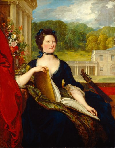 Maria Hamilton Beckford Mme William Beckford - Benjamin West