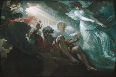 Moïse montrant la Terre promise - Benjamin West