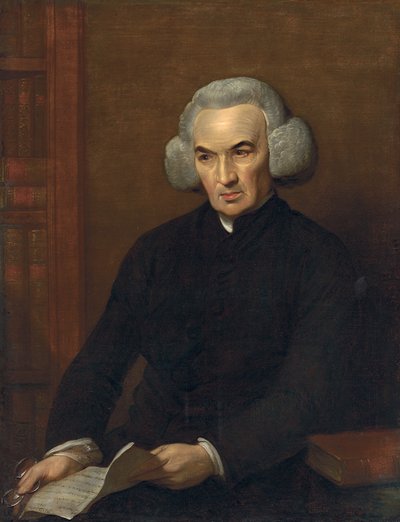 Portrait du Dr Richard Price, tenant une lettre de Benjamin Franklin - Benjamin West