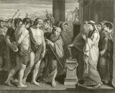 Pylade et Oreste - Benjamin West