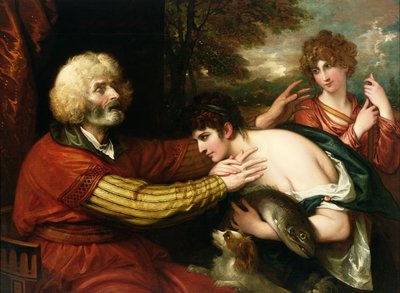 Le retour de Tobias - Benjamin West
