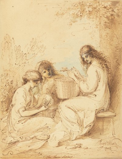 Les Trois Sœurs - Benjamin West