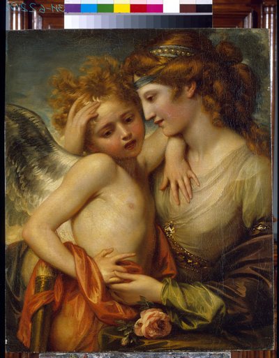 Vénus consolant Cupidon piqué par une abeille - Benjamin West