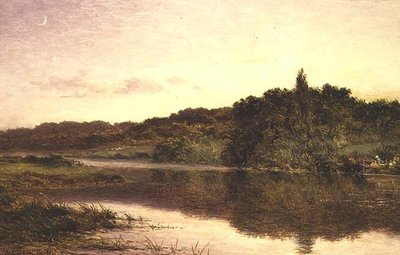 Vue de Streatley - Benjamin Williams Leader