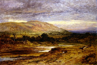 Soirée à Llandulas, nord du Pays de Galles - Benjamin Williams Leader