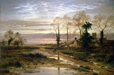 Février Remplit le Fossé, 1881 - Benjamin Williams Leader