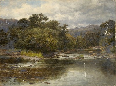 Sur la rivière Llugwy - Benjamin Williams Leader