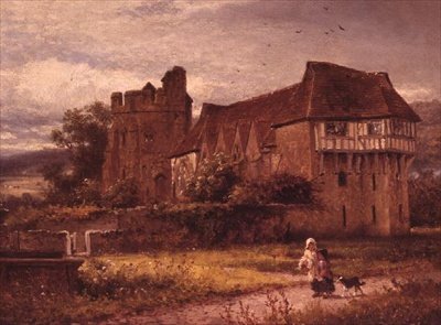 Château de Stokesay, Shropshire - Benjamin Williams Leader