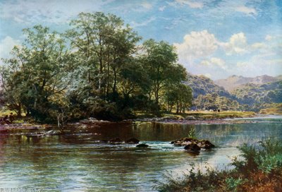 Le ruisseau en été - Benjamin Williams Leader