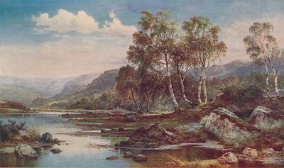 La Vallée du Llugwy, 1883, vers 1900 - Benjamin Williams Leader