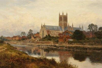Cathédrale de Worcester - Benjamin Williams Leader