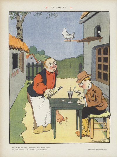 Illustration pour Le Rire - Benjamin Rabier
