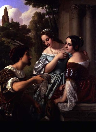 Le fauconnier - Benno Friedrich Toermer