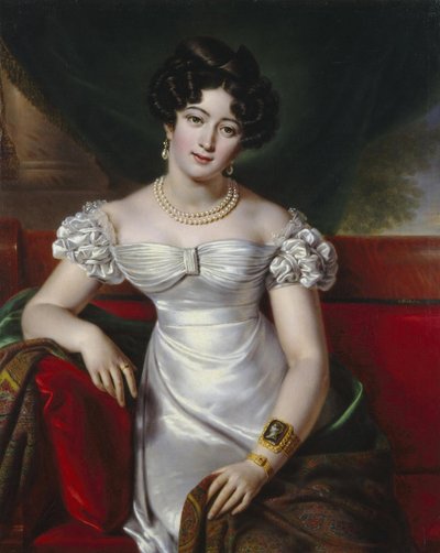 Portrait de la comtesse Julia Samoilova, vers 1825 - Benois Charles Mitoire