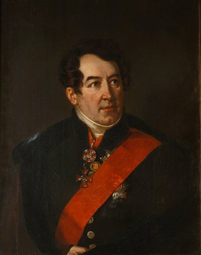 Portrait du poète Dmitri Osipovich Baranov - Benois Charles Mitoire