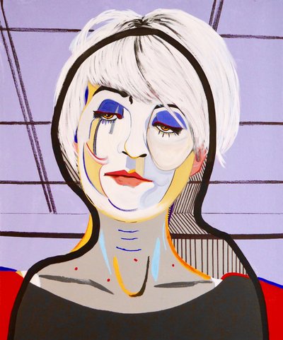 La Nef des fous : Sarah Lou, 2020 (oil on canvas) - Benoit Erwann Boucherot