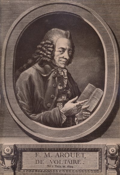Voltaire, écrivain et philosophe français, 18ème siècle 1894 - Benoit Louis Henriquez