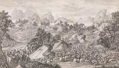La bataille de Qos-qulaq, 1774 - Benoit Louis Prevost