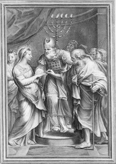 Mariage de la Vierge, 1645-1724 - Benoît Farjat
