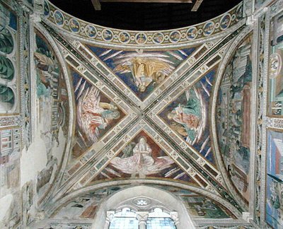Épisodes de la vie de Saint Augustin, du plafond du chœur, 1463-65 - Benozzo di Lese di Sandro Gozzoli