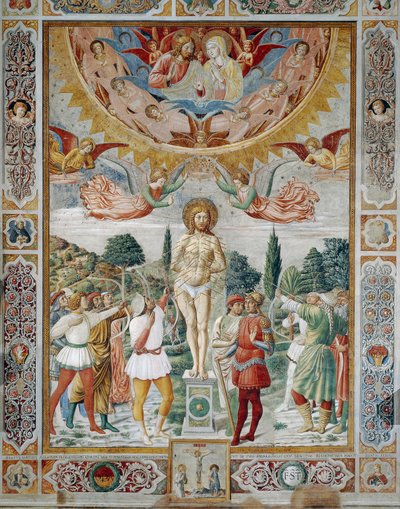 Martyr de Saint Sébastien - Benozzo di Lese di Sandro Gozzoli