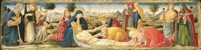 La Lamentation sur le Christ Mort - Benozzo di Lese di Sandro Gozzoli