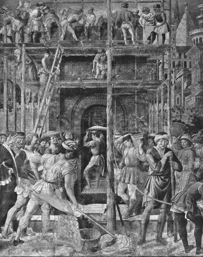 La tour de Babel - Benozzo di Lese di Sandro Gozzoli