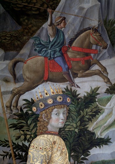 Le Voyage des Mages (détail) - Benozzo di Lese di Sandro Gozzoli