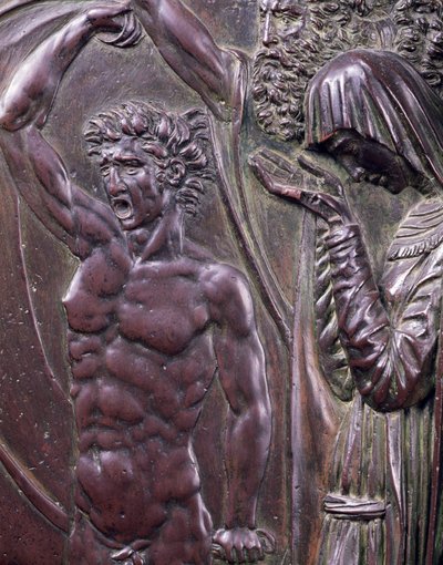 Persée sauvant Andromède (détail) d