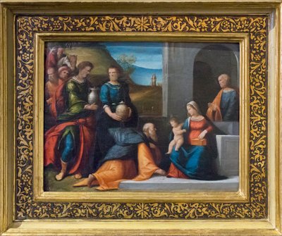 Adoration des Mages - Benvenuto Tisi da Garofalo