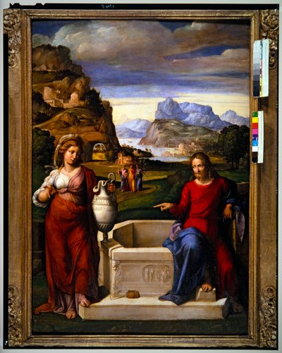 Le Christ et la femme de Samarie - Benvenuto Tisi da Garofalo