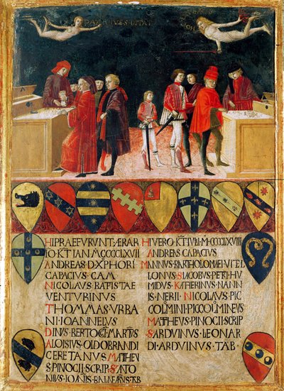 Les Finances du Conseil en Temps de Guerre et de Paix, 1468 - Benvenuto di Giovanni