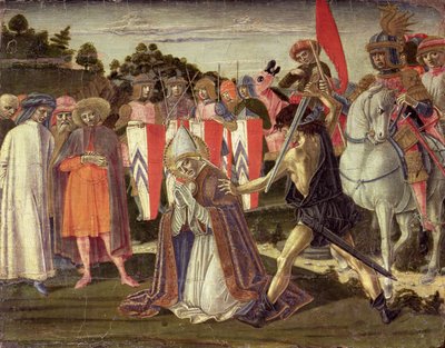 Le martyre de Saint Fabien - Benvenuto di Giovanni