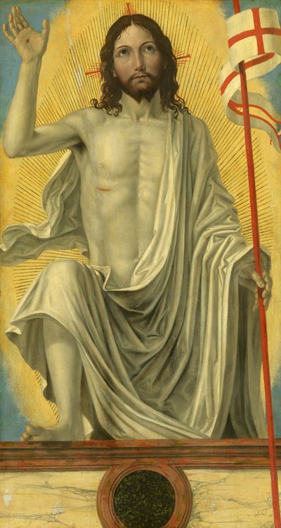 Christ ressuscité du tombeau - Bergognone