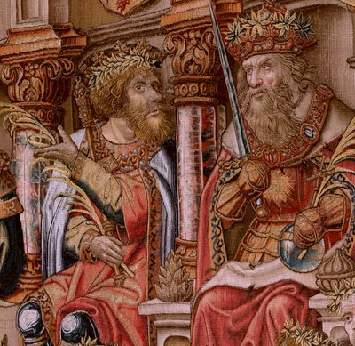 Tapisserie flamande. Série Les Honneurs. L