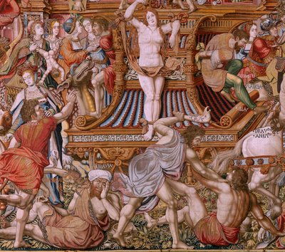 Tapisserie flamande. Série Les Honneurs. L